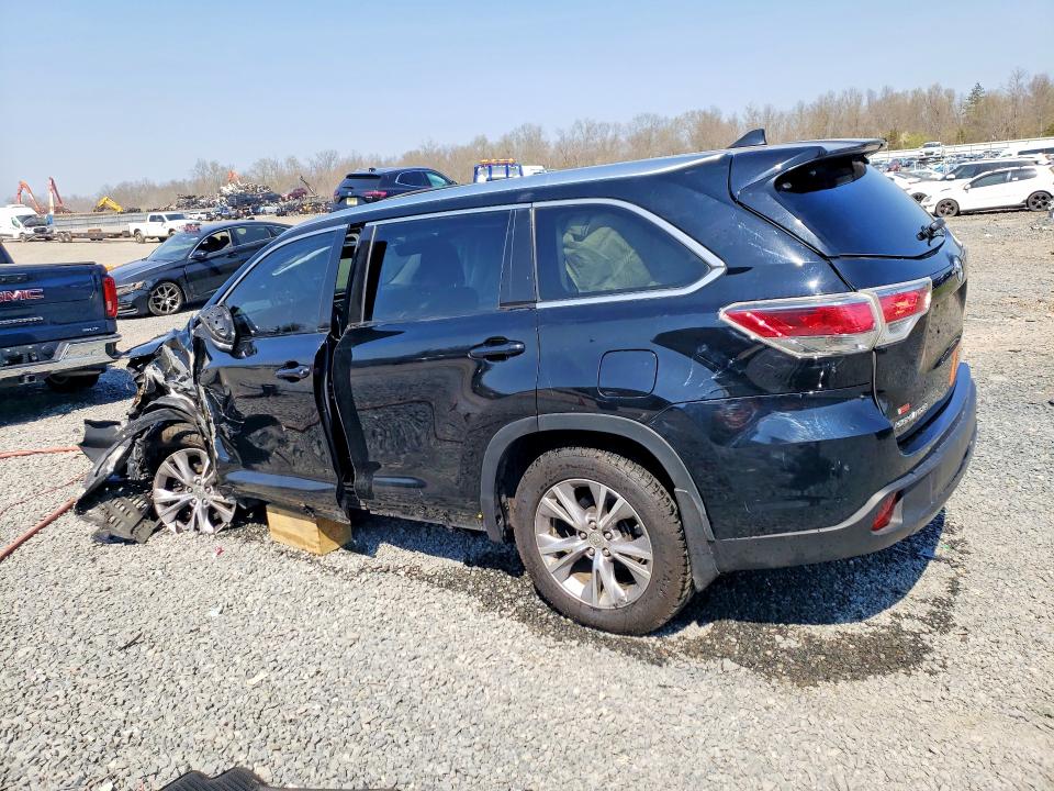 Продаж на аукціоні авто 2015 Toyota Highlander, vin: 5TDJKRFHXFS124167, номер лоту: 49539356