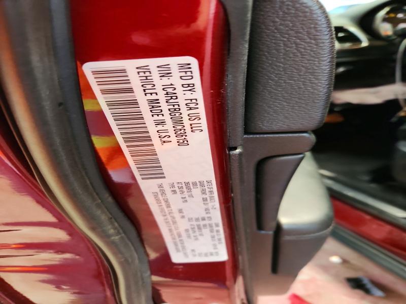 Продажа на аукционе авто 2021 Jeep Grand Cherokee, vin: 1C4RJFBG0MC636150, номер лота: 51119966