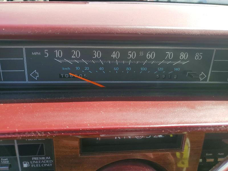 51512896 :رقم المزاد ، 1G6CD53B7N4273080 vin ، 1992 Cadillac Deville مزاد بيع