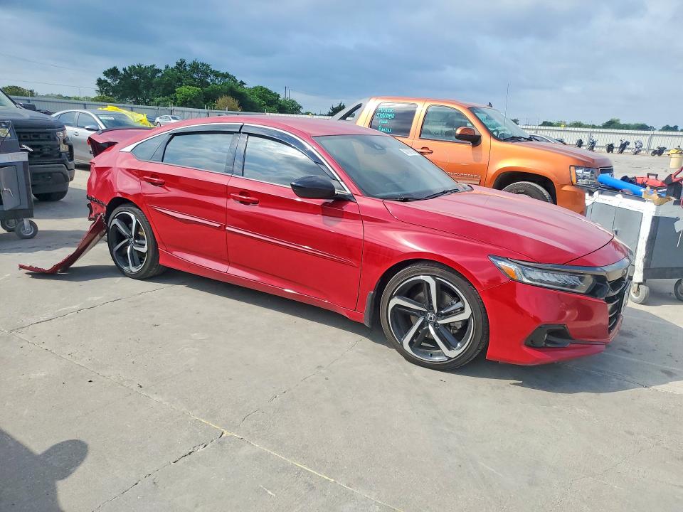 2022 Honda Accord მანქანა იყიდება აუქციონზე, vin: 1HGCV1F3XNA031765, აუქციონის ნომერი: 50138766