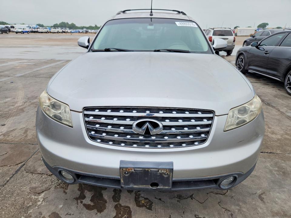 49993516 :رقم المزاد ، JNRAS08U55X105623 vin ، 2005 Infiniti Fx35 مزاد بيع