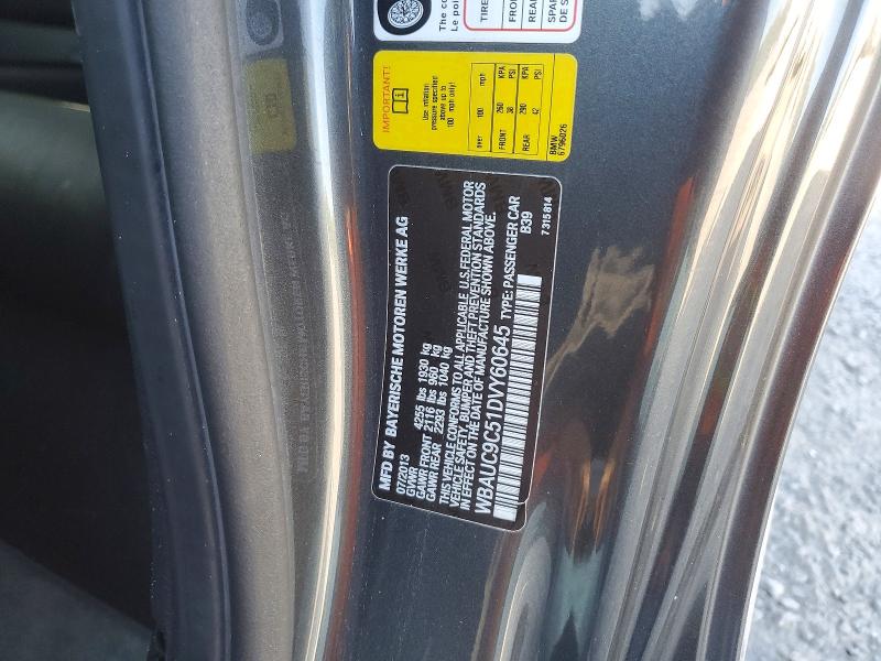 Aukcja sprzedaży 2013 Bmw 135, vin: WBAUC9C51DVY60645, numer aukcji: 49484086
