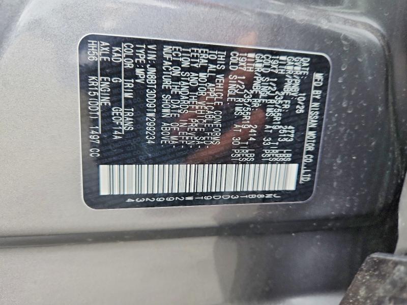 Aukcja sprzedaży 2026 Nissan Rogue, vin: JN8BT3DD9TW299234, numer aukcji: 48521546