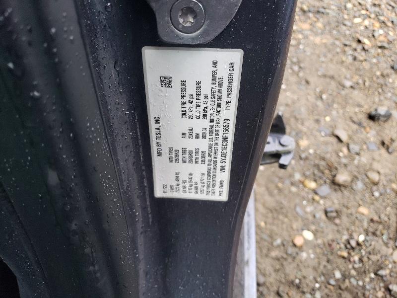 Продажа на аукционе авто 2022 Tesla Model 3, vin: 5YJ3E1EC3NF156579, номер лота: 49653526
