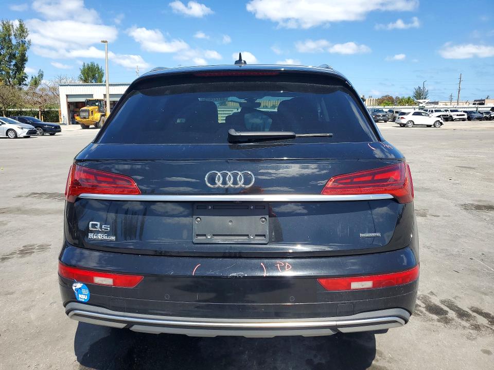 2021 Audi Q5 მანქანა იყიდება აუქციონზე, vin: WA1AAAFY5M2125116, აუქციონის ნომერი: 49727476