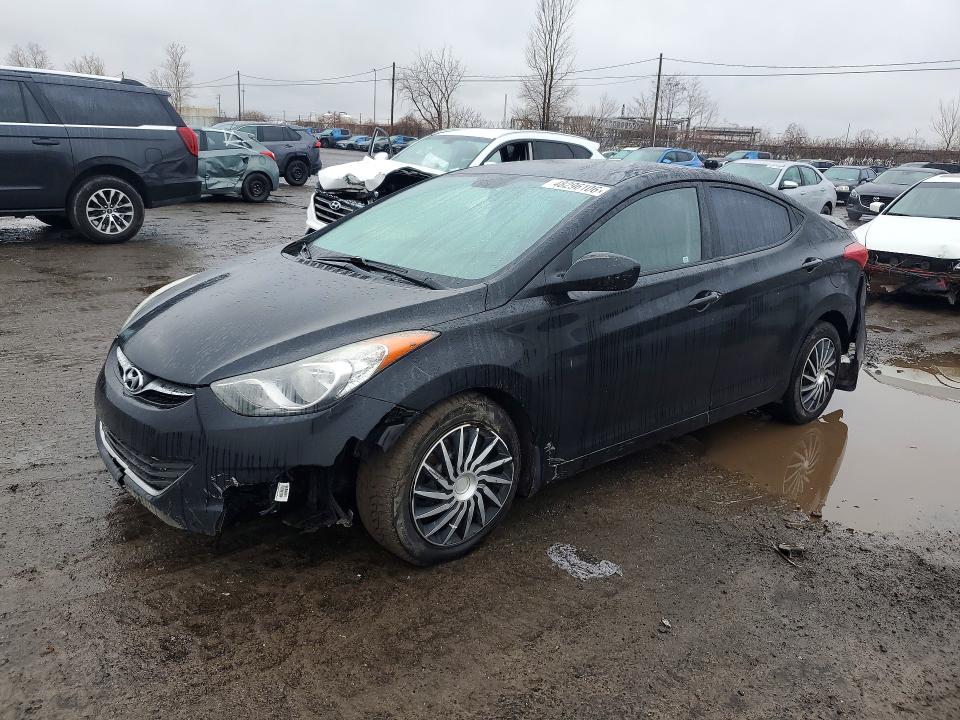 48296106 :رقم المزاد ، 5NPDH4AE7DH381642 vin ، 2013 Hyundai Elantra مزاد بيع