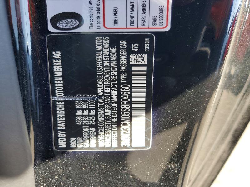 Aukcja sprzedaży 2025 Bmw 230i, vin: 3MW23CM05S8F04660, numer aukcji: 48875236