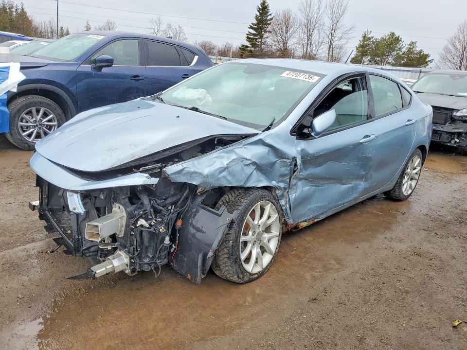 2013 Dodge Dart მანქანა იყიდება აუქციონზე, vin: 1C3CDFBA0DD183378, აუქციონის ნომერი: 47207136