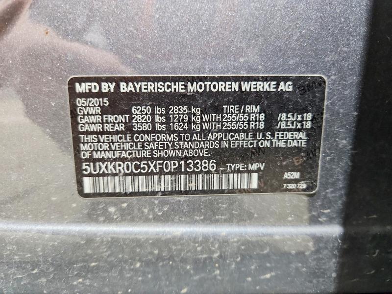 Продажа на аукционе авто 2015 Bmw X5, vin: 5UXKR0C5XF0P13386, номер лота: 51411616