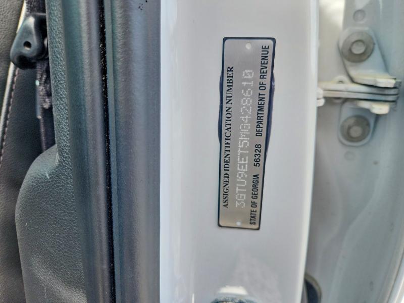 Aukcja sprzedaży 2021 Gmc Sierra, vin: 3GTU9EET5MG428610, numer aukcji: 81381935