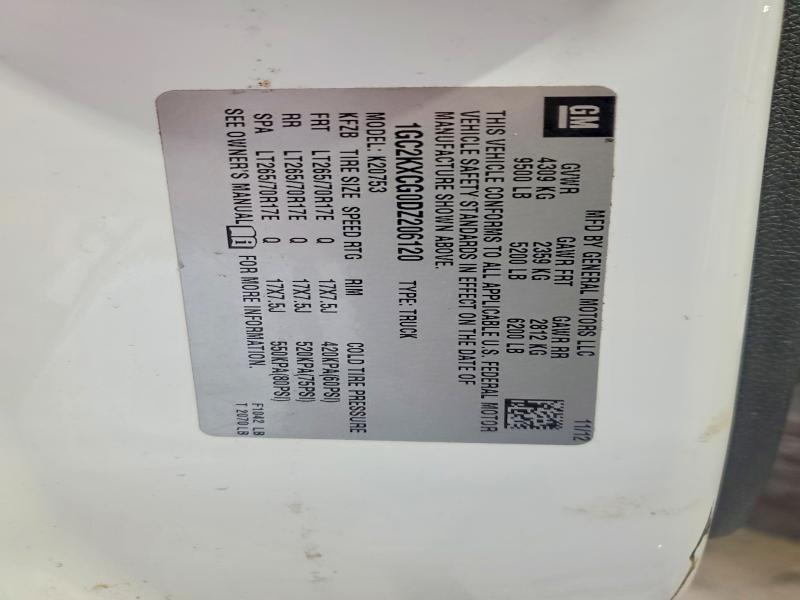 Продажа на аукционе авто 2013 Chevrolet Silverado, vin: 1GC2KXCG0DZ206120, номер лота: 49734386