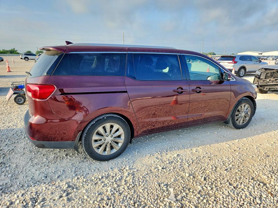 2017 Kia Sedona მანქანა იყიდება აუქციონზე, vin: KNDMC5C16H6274323, აუქციონის ნომერი: 50436086