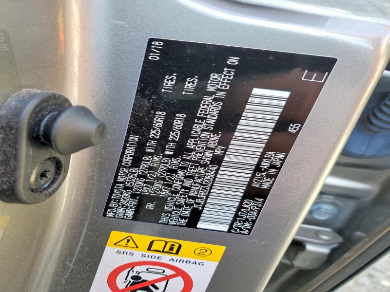 2018 Lexus Nx მანქანა იყიდება აუქციონზე, vin: JTJBJRBZ3J2088440, აუქციონის ნომერი: 51579956