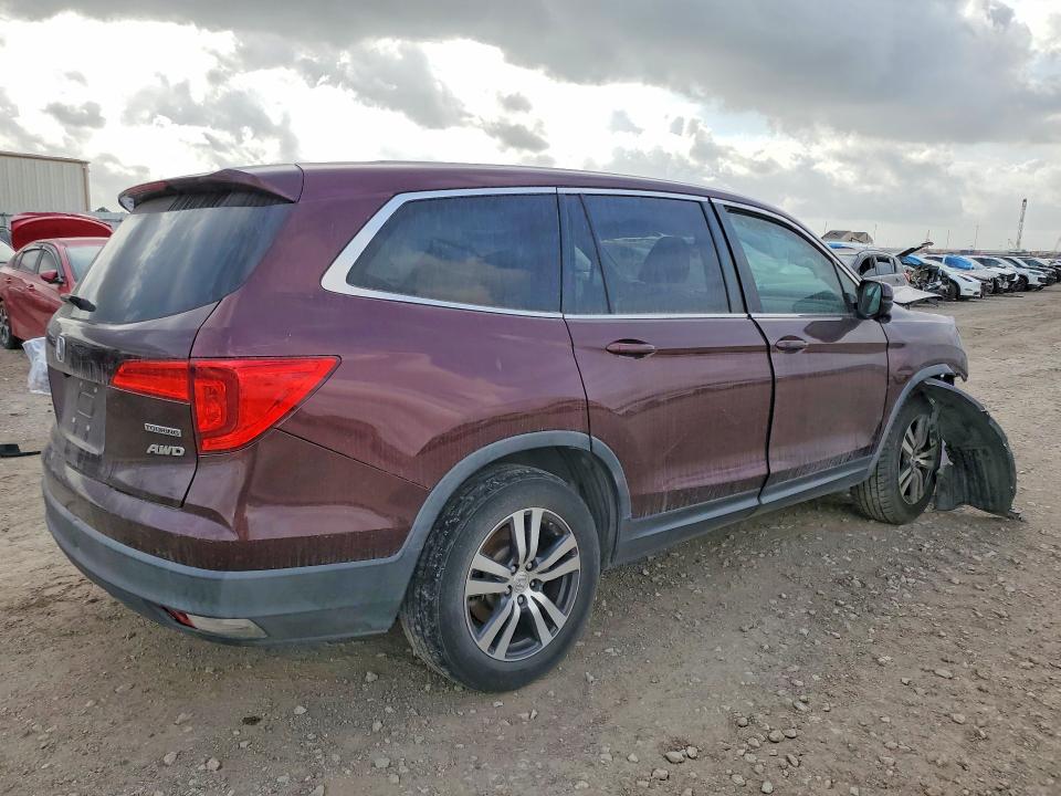 2017 Honda Pilot მანქანა იყიდება აუქციონზე, vin: 5FNYF5H55HB037265, აუქციონის ნომერი: 48393636