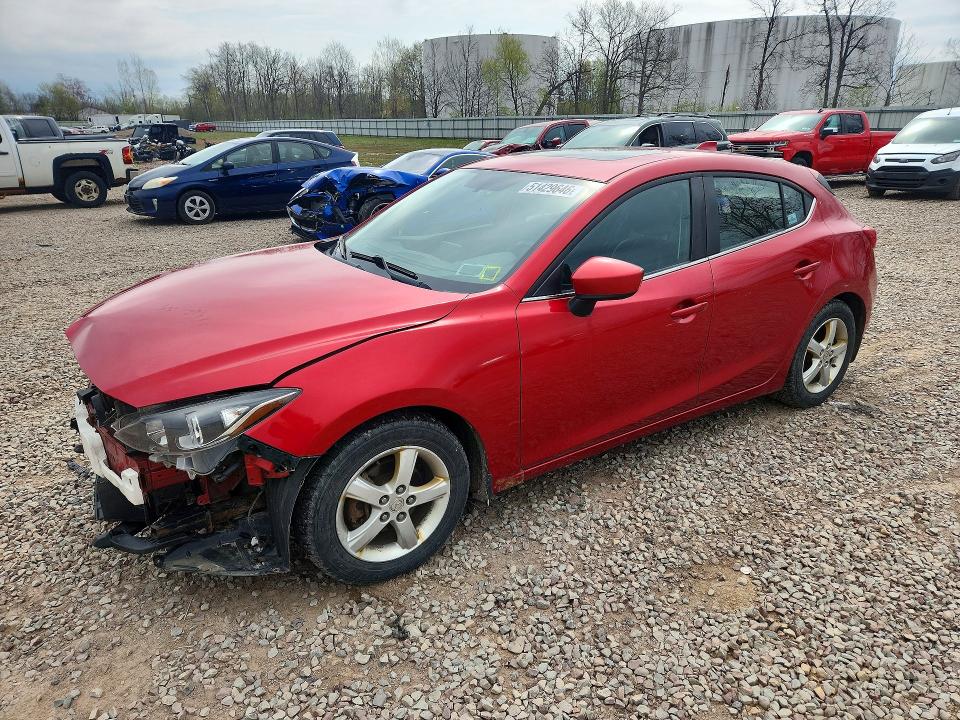 51429646 :رقم المزاد ، JM1BM1M72E1206464 vin ، 2014 Mazda 3 مزاد بيع