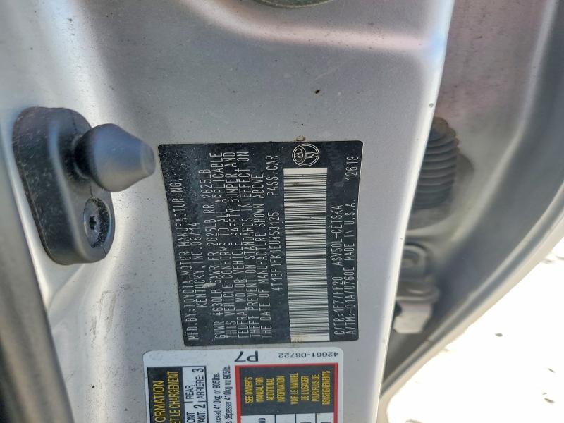 Aukcja sprzedaży 2014 Toyota Camry, vin: 4T1BF1FK1EU453125, numer aukcji: 50188706