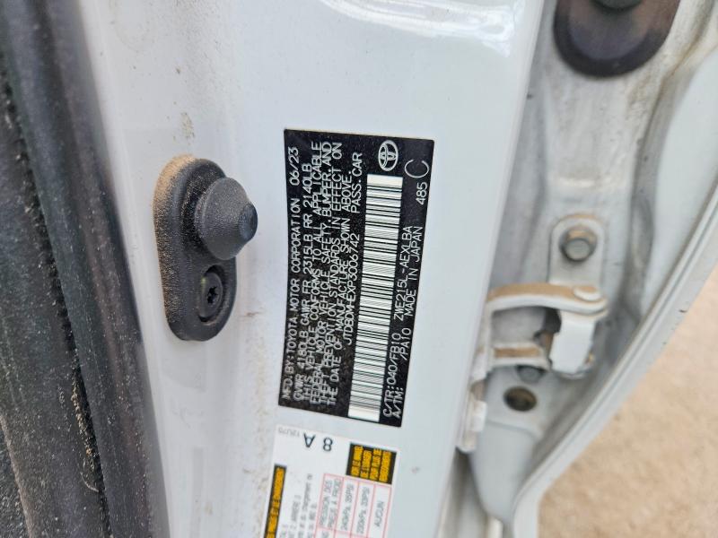 48837096 :رقم المزاد ، JTDBDMHEXP3006742 vin ، 2023 Toyota Corolla Hybrid مزاد بيع