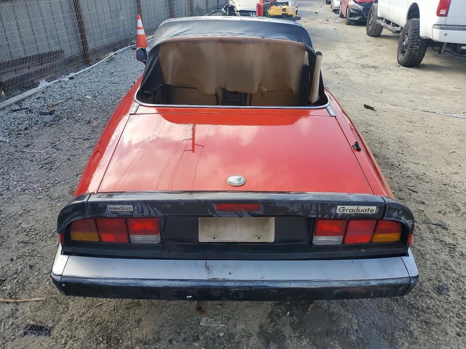 Aukcja sprzedaży 1988 Alfa Romeo Spider, vin: ZARBA5646J1062565, numer aukcji: 49176936
