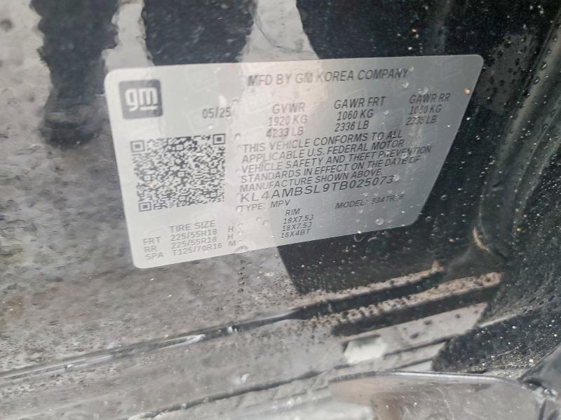 Aukcja sprzedaży 2026 Buick Encore Gx, vin: KL4AMBSL9TB025073, numer aukcji: 48895806