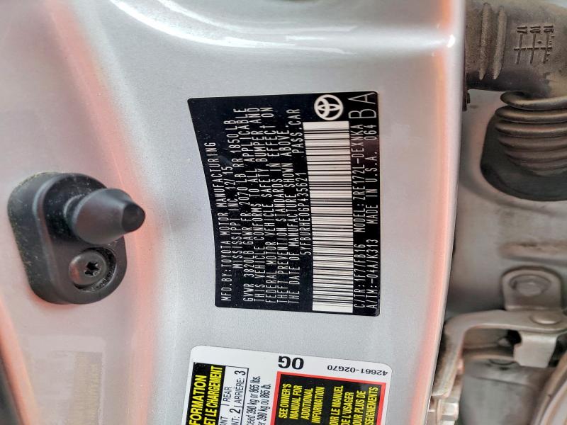 Продаж на аукціоні авто 2016 Toyota Corolla, vin: 5YFBURHE0GP435621, номер лоту: 50609576