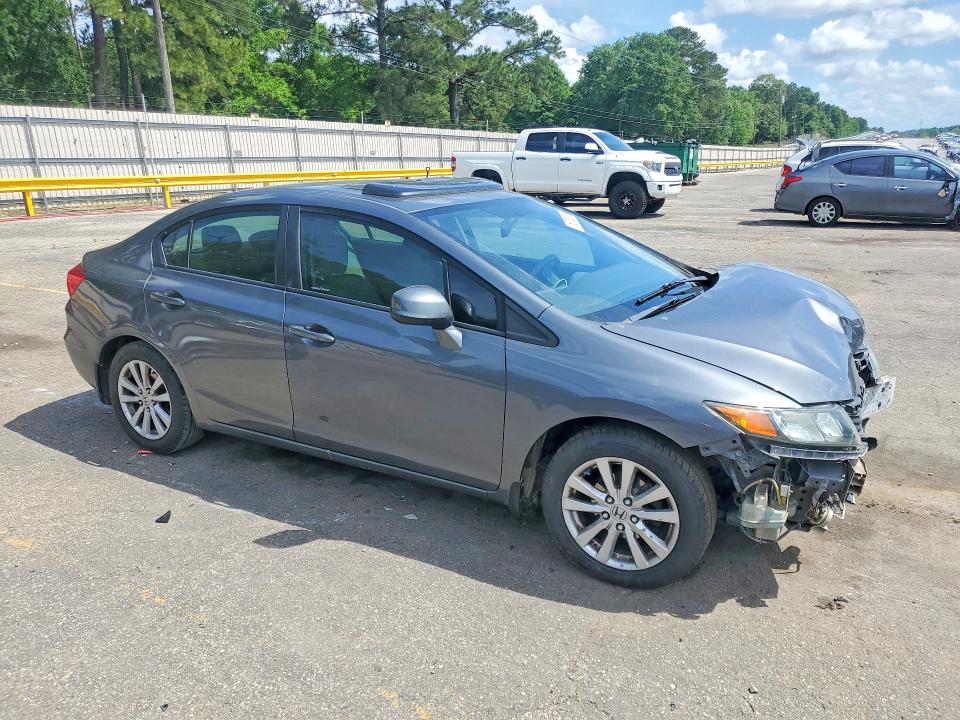 50763016 :رقم المزاد ، 19XFB2F88CE100159 vin ، 2012 Honda Civic مزاد بيع