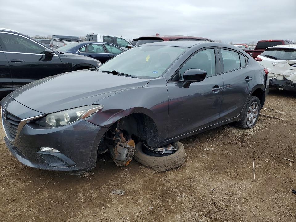 48080176 :رقم المزاد ، JM1BM1T79E1163520 vin ، 2014 Mazda 3 مزاد بيع
