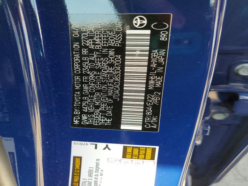 Aukcja sprzedaży 2025 Toyota Prius Plug-in Hybrid, vin: JTDACACU8S3047004, numer aukcji: 50816716