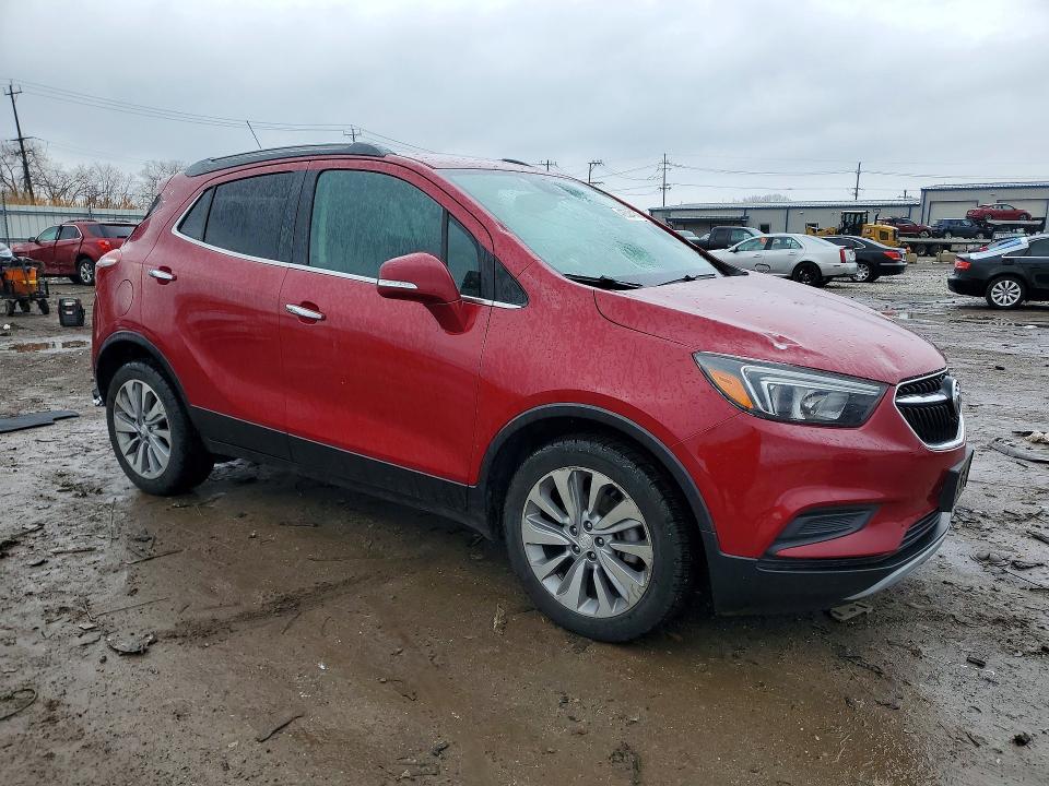 2018 Buick Encore მანქანა იყიდება აუქციონზე, vin: KL4CJASB7JB582113, აუქციონის ნომერი: 48624136