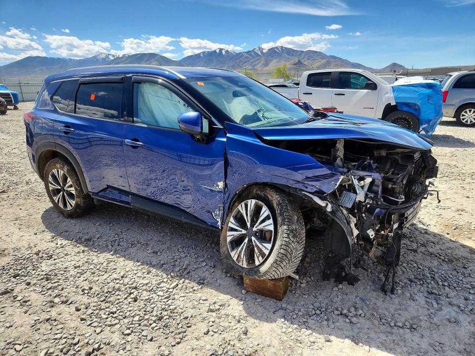 49046826 :رقم المزاد ، JN8AT3BB1MW218970 vin ، 2021 Nissan Rogue مزاد بيع