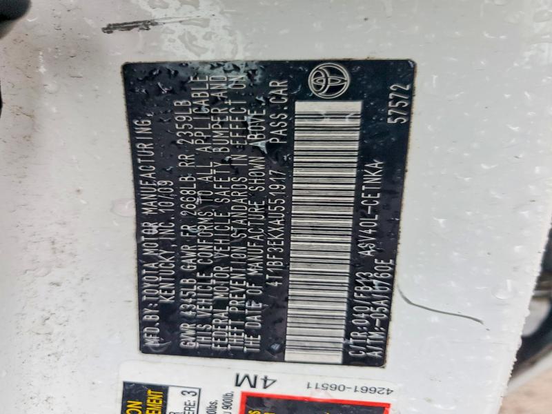 51818496 :رقم المزاد ، 4T1BF3EKXAU551917 vin ، 2010 Toyota Camry مزاد بيع
