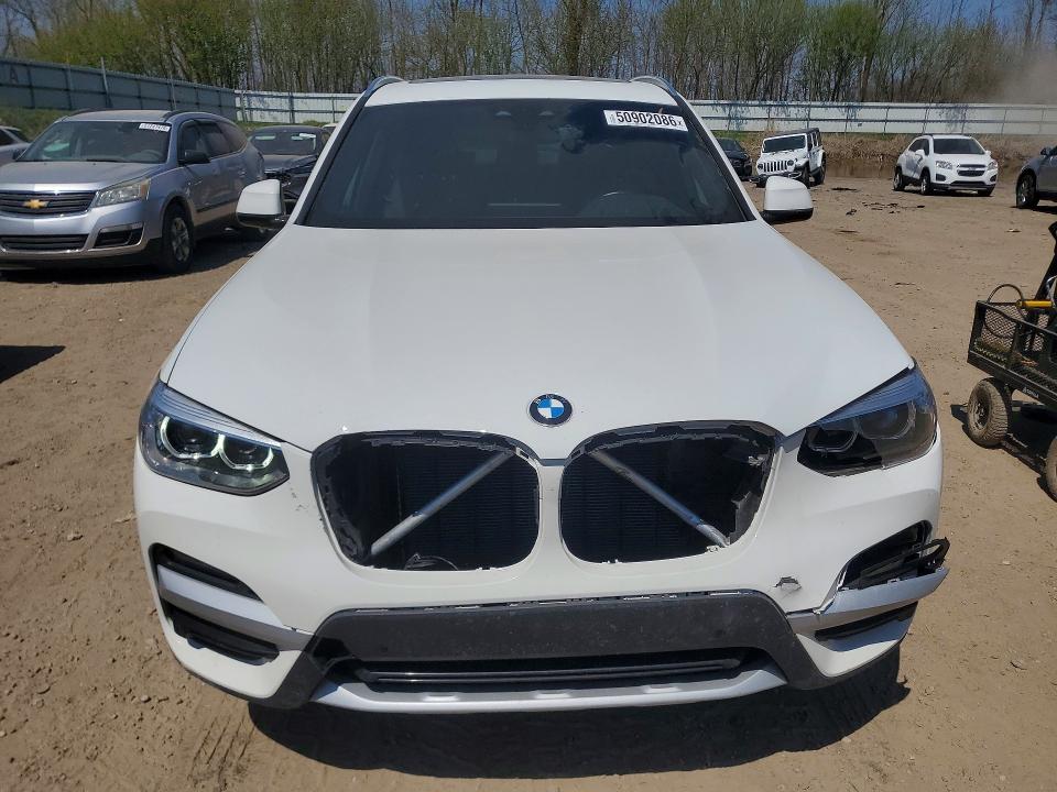 50902086 :رقم المزاد ، 5UXTY5C07M9G01245 vin ، 2021 Bmw X3 مزاد بيع