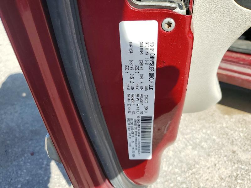 2012 Chrysler Town & Country მანქანა იყიდება აუქციონზე, vin: 2C4RC1CG9CR194695, აუქციონის ნომერი: 50438306