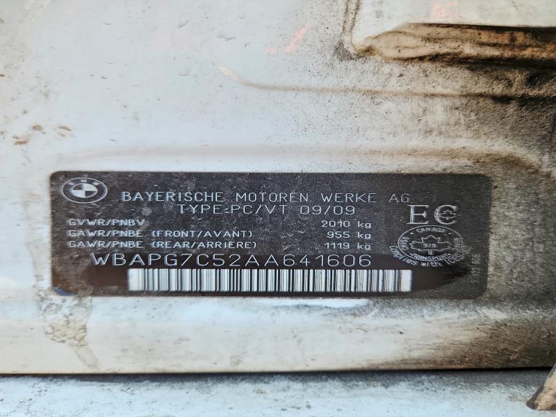 Продажа на аукционе авто 2010 Bmw 323, vin: WBAPG7C52AA641606, номер лота: 50396386