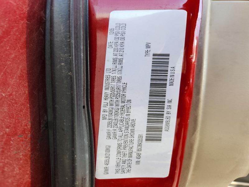 Продажа на аукционе авто 2006 Subaru Legacy, vin: 4S4BP85C064335391, номер лота: 51534596
