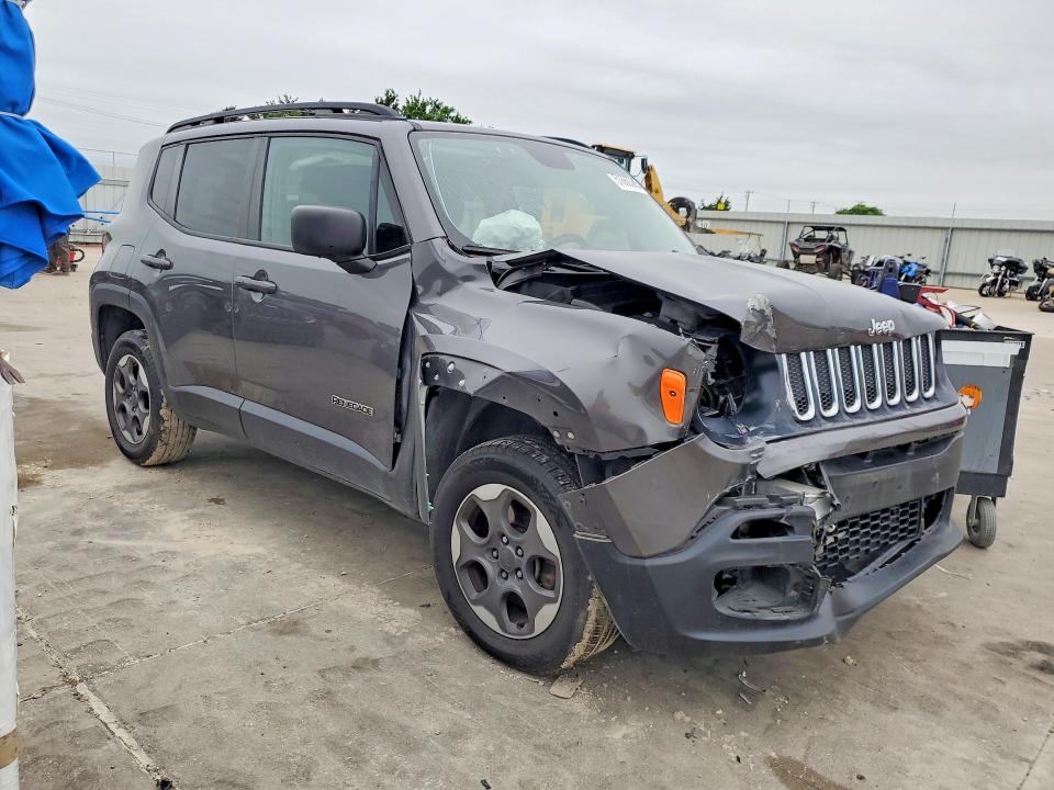 51660366 :رقم المزاد ، ZACCJBAB4HPE53078 vin ، 2017 Jeep Renegade مزاد بيع