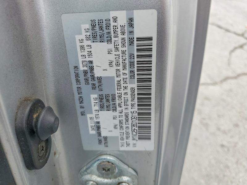 2006 Mazda Mx-5 Miata მანქანა იყიდება აუქციონზე, vin: JM1NC25F360109115, აუქციონის ნომერი: 51721606