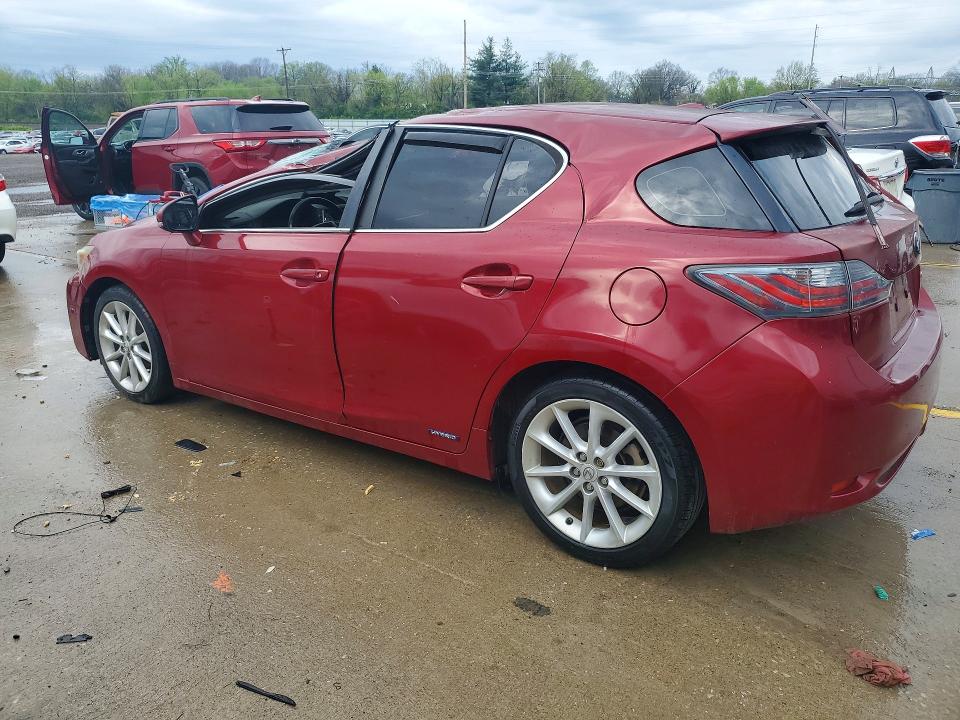 Продажа на аукционе авто 2012 Lexus Ct 200h, vin: JTHKD5BH7C2076819, номер лота: 48239646