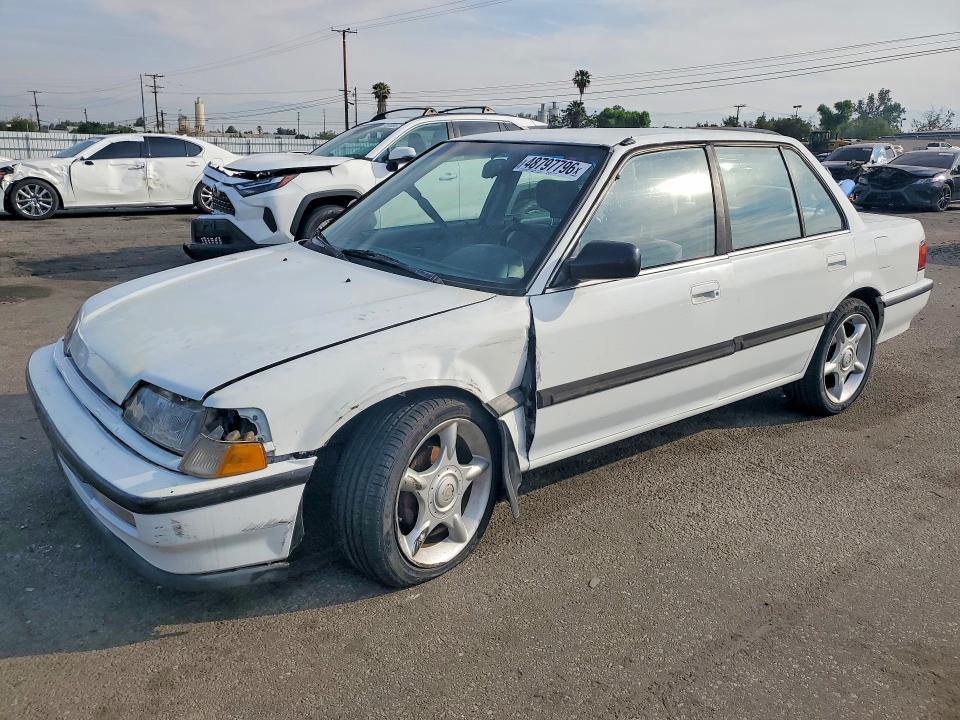 48797796 :رقم المزاد ، JHMED3657MS028370 vin ، 1991 Honda Civic مزاد بيع