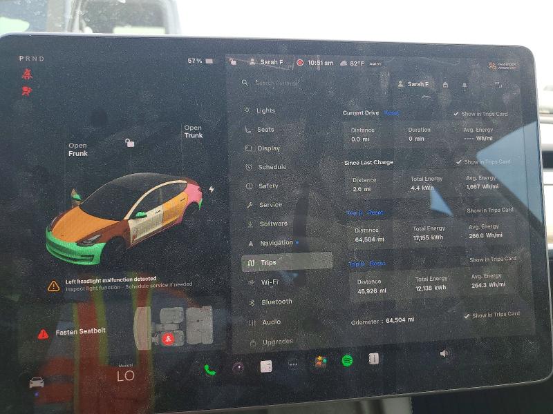 Aukcja sprzedaży 2021 Tesla Model 3, vin: 5YJ3E1EA7MF098361, numer aukcji: 50044196