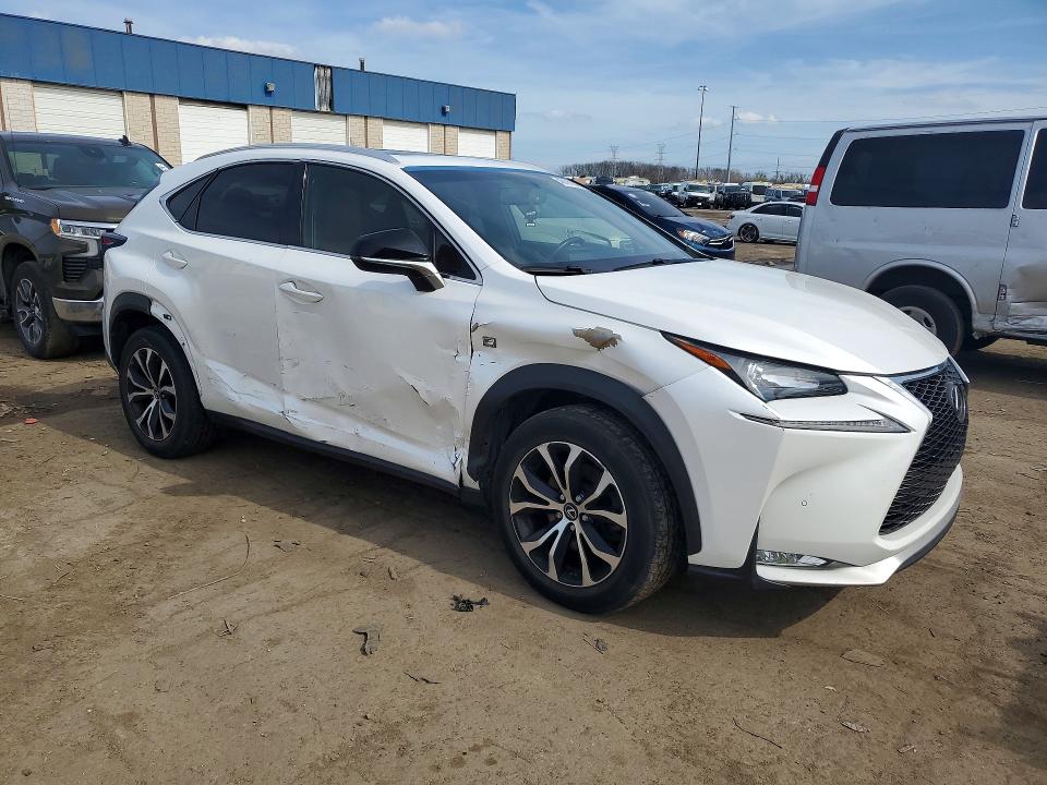 48101346 :رقم المزاد ، JTJBARBZ1F2001402 vin ، 2015 Lexus Nx 200t مزاد بيع
