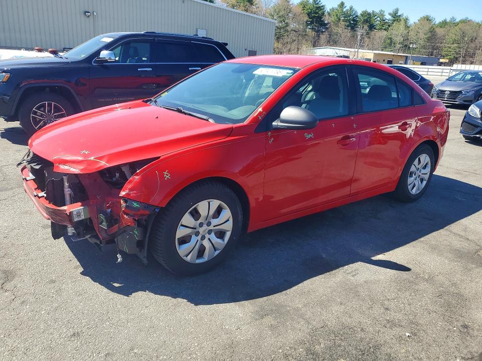 50741736 :رقم المزاد ، 1G1PC5SH4G7213307 vin ، 2016 Chevrolet Cruze Limited مزاد بيع