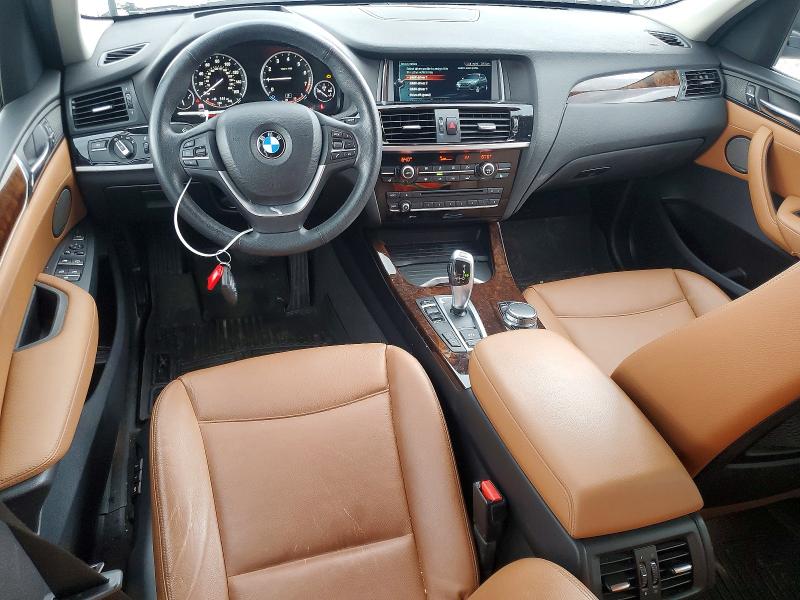 2017 Bmw X3 მანქანა იყიდება აუქციონზე, vin: 5UXWX9C58H0T09114, აუქციონის ნომერი: 51798026