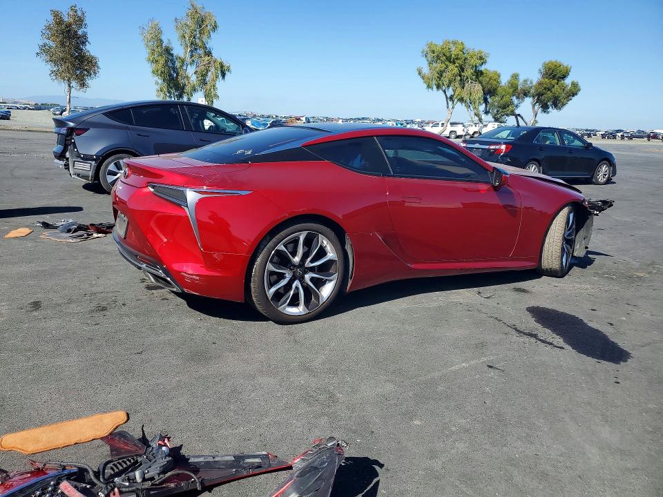49096496 :رقم المزاد ، JTHHP5AY8JA004565 vin ، 2018 Lexus Lc 500 مزاد بيع