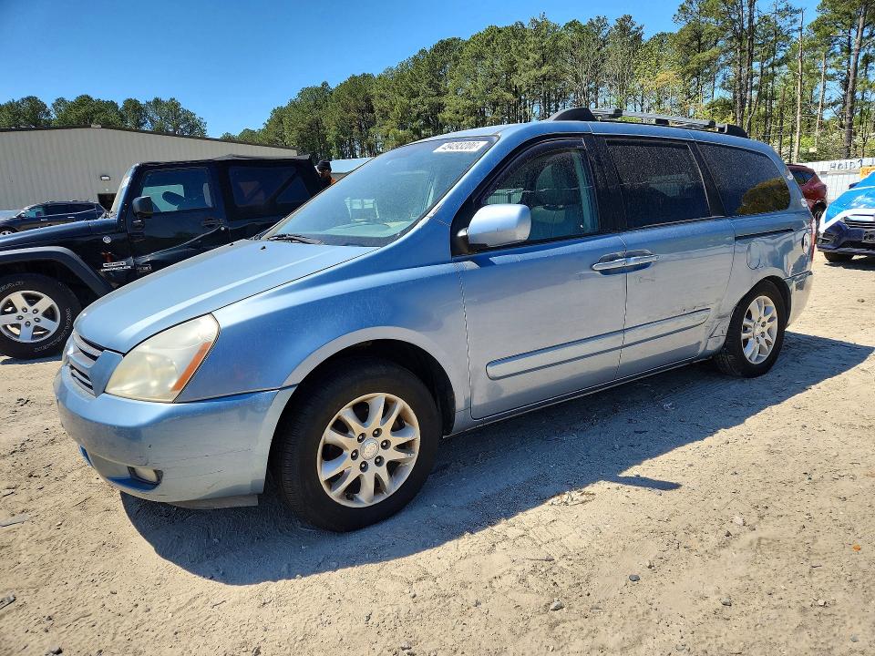 2007 Kia Sedona მანქანა იყიდება აუქციონზე, vin: KNDMB233276121584, აუქციონის ნომერი: 49493206