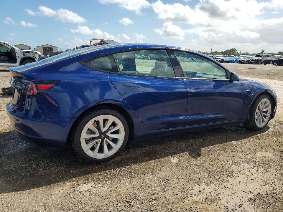 Продажа на аукционе авто 2022 Tesla Model 3, vin: 5YJ3E1EA1NF288691, номер лота: 49288996