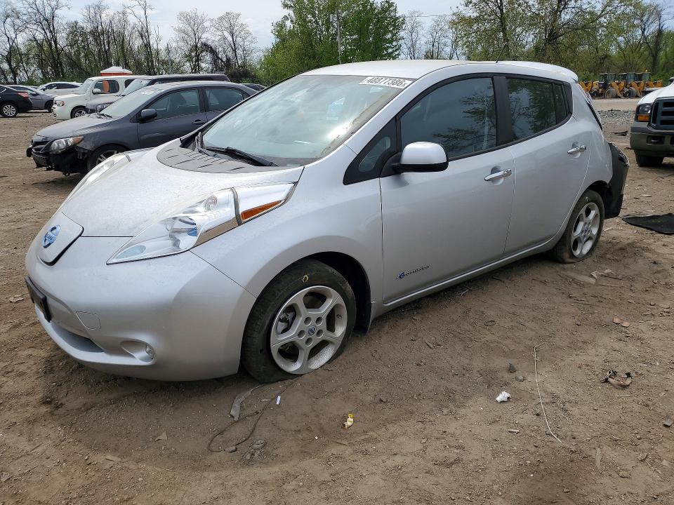 Продаж на аукціоні авто 2014 Nissan Leaf, vin: 1N4AZ0CP2EC333668, номер лоту: 48877386