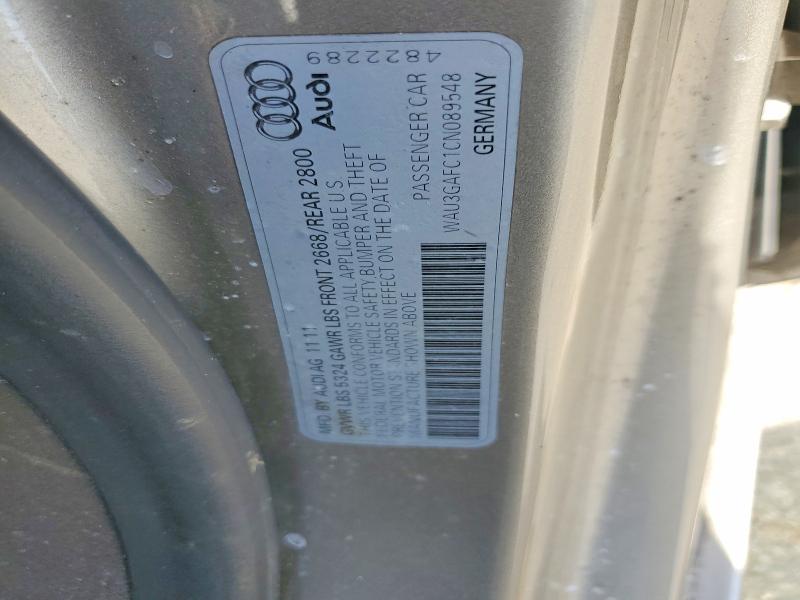 Продажа на аукционе авто 2012 Audi A7, vin: WAU3GAFC1CN089548, номер лота: 48127436
