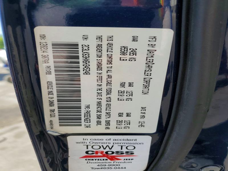 Продаж на аукціоні авто 2006 Chrysler 300c, vin: 2C3LK63HX6H345248, номер лоту: 49970936