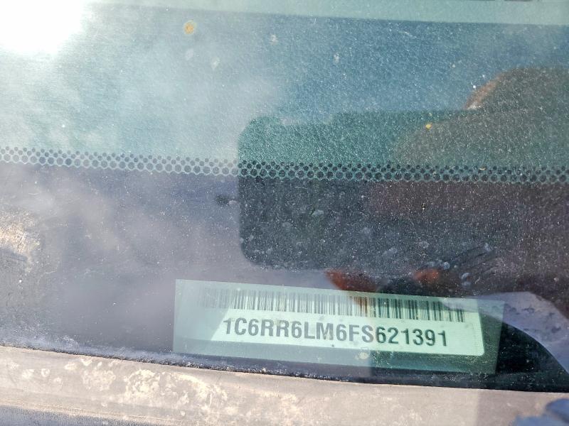 50558796 :رقم المزاد ، 1C6RR6LM6FS621391 vin ، 2015 Ram 1500 مزاد بيع