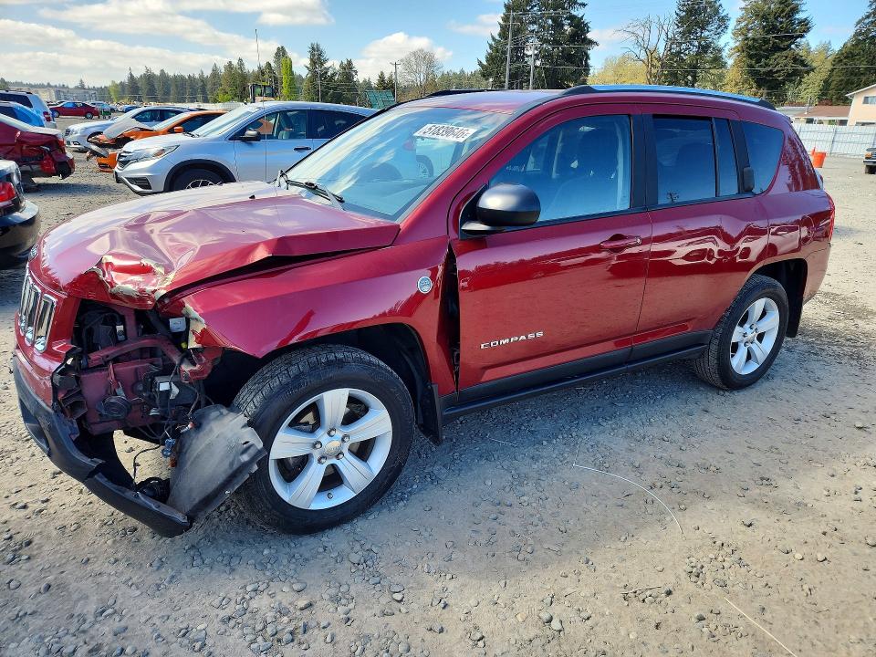 Aukcja sprzedaży 2011 Jeep Compass, vin: 1J4NF1FB2BD176525, numer aukcji: 51839646